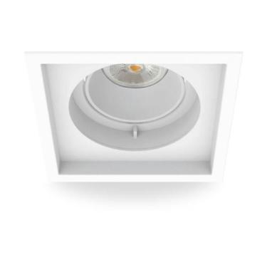 Imagem de Spot embutir quadrado mini dicroica MR11 branco recuado - Nionlux, Bra