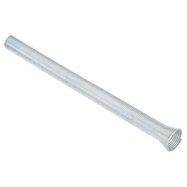 Imagem de uxcell Dobrador de tubo de mola de 33,78 x 0,76 cm para tubo OD 3/10.2 cm, mola dobrável para tubos de cobre, alumínio e aço de parede fina, prata