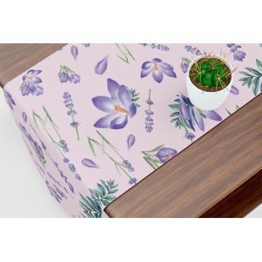 Imagem de Caminho De Mesa Trilho Lavanda - Core Decore