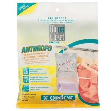 Imagem de Sachê Anti Mofo Desumidificador Armários com Gancho Lavanda My Closet 