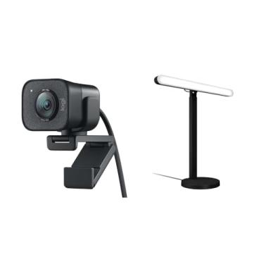 Imagem de Kit Webcam Full HD Logitech StreamCam Plus+ Iluminação de LED Premium Logitech G Litra Beam Preto