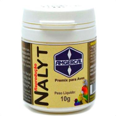 Imagem de Nalyt Reprodução 10g Amgercal Suplemento Para Aves Pássaros