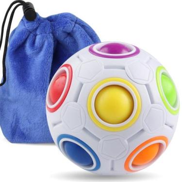 Imagem de Puzzle Ball Coogam Rainbow - Jogo de Combinação de Cores para Crianças