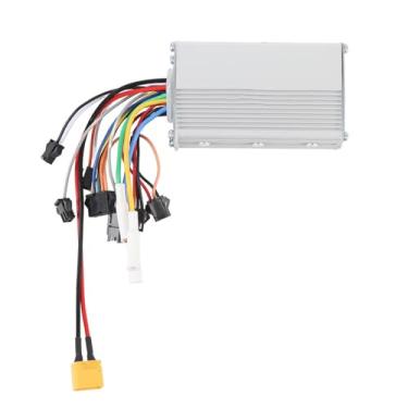 Imagem de Controlador de Motor Elétrico, Controlador de Acionamento único de Bicicleta Elétrica de 1200W 48V 25A Controlador de Velocidade do Motor para Cooter ATV Go Kart Tricycle MOPED