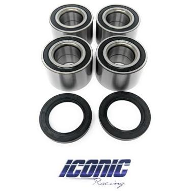 Imagem de Kits de rolamento e vedação da roda dianteira e traseira para corrida emblemática compatíveis com Can-Am Commander 800 1000 Commander Max 1000