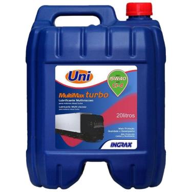 Imagem de Óleo Mineral 15W40 Multimax Turbo Multiviscoso CI4 20 Litros