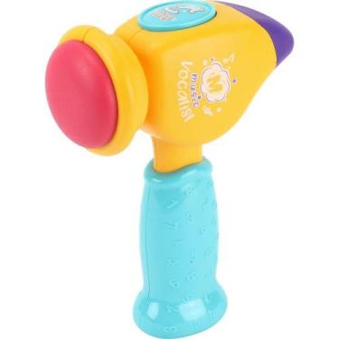 Imagem de Martelinho Musical Amarelo - BBR Toys