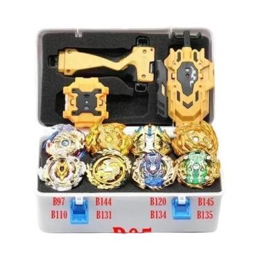 Imagem de Metal Fusion Burst Surge GT Toy Gyro Launcher Spinning Top Bey Blades 