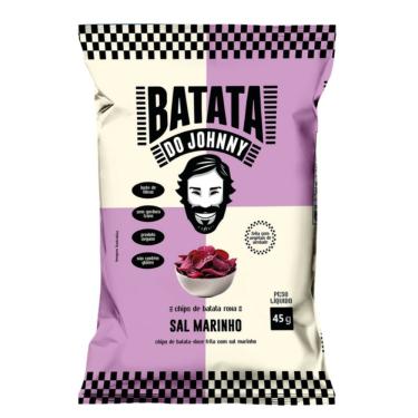 Imagem de Chips de Batata Roxa Do Johnny Sal Marinho 45g