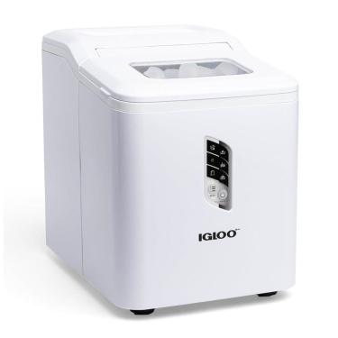 Imagem de Igloo ICEB26WH Máquina de Gelo Automática Portátil até 11 kg de Gelo em 24h, 110V, Branca
