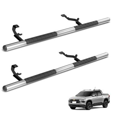 Imagem de Estribo Lateral Montana 2023 a 2025 Cromado Tubolar Bepo