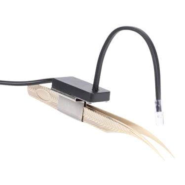 Imagem de Hyuduo Lâmpada de Pinça para Cílios de Led, Lâmpada de para Cílios Com Interruptor de Pedal para Extensão de Cílios, Arte Em Unhas, Detecção de Fluorescência de Cura (plugue da ue)