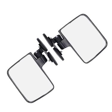 Imagem de Hyuduo Espelho Lateral Magnético de Substituição do Espelho do Trator para Empilhadeira para a Escavadeira de Escavadeiras Mirror de Garfos de Carrinho de Golfe ângulos de Visualização