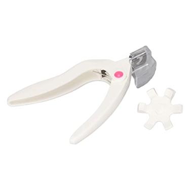 Imagem de Cuofyunl cortador de unhas acrílico ajustável boa praticidade pequeno portátil gel falso cortador de unhas para casa manicure loja