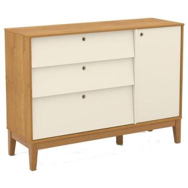 Imagem de Cômoda Sapateira Unique Freijó Off White Eco Wood - Matic - Matic Move