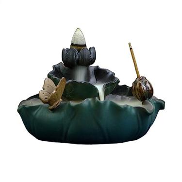 Imagem de Stand Zen Decoração Interior Fogão de Incenso de Alta Qualidade Cerâmica Sândalo Suporte Multi Camada para Meditação