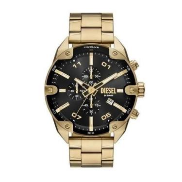 Imagem de Relógio Masculino Diesel Spiked DZ4678 Caixa 49mm Aço Inox - Clique Co