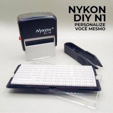 Imagem de Carimbo Faça Você Mesmo Nykon SI-10 - Personalize Seu Carimbo
