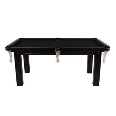 Imagem de Mesa Sinuca Bilhar MDF 1.83 x 1.04 Procopio - Preto
