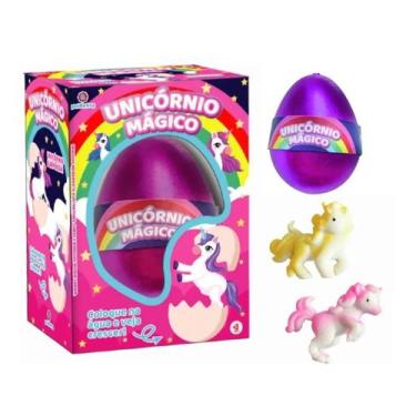 Imagem de Colecao unicornio magico ovo de unicornio - polibrinq