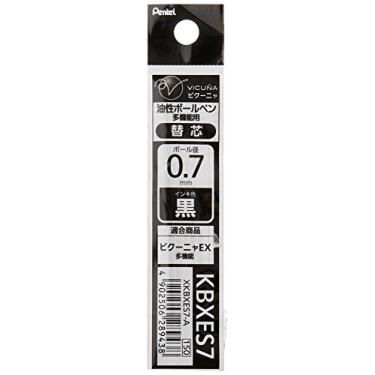 Imagem de Pentel Refil de caneta esferográfica para Vicuna EX, preto (XKBXES7-A)