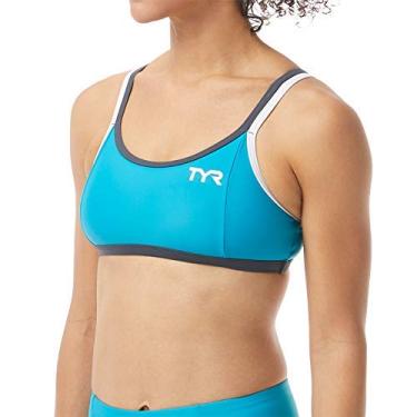 Imagem de TYR BCOTF6A566XL F Comp Th STP Tribra Turq/Cinza GG