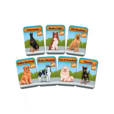 Imagem de Dogs Cardgame Expansão 7 Raças Jogo De Cartas Ms Jogos E Ludens Spirit