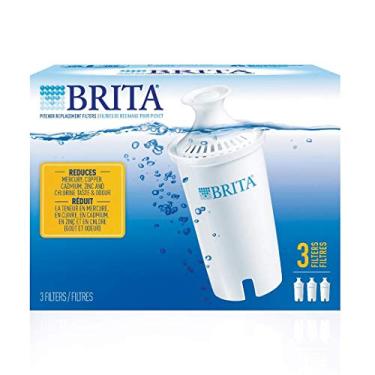 Imagem de Brita 35503 Filtros de substituição avançados para jarra de filtro de água, pacote com 3