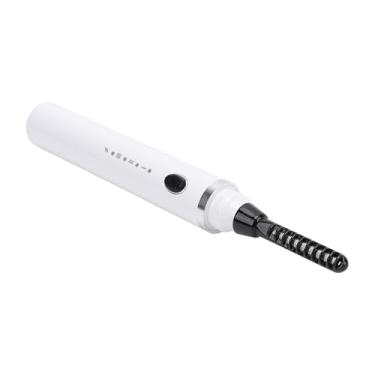Imagem de Modelador de Cílios Elétrico Recarregável, Temperatura Inteligente Controlada, Mini Modelador de Cílios de Longa Duração (Branco)