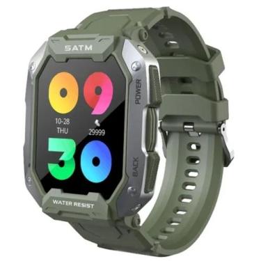 Imagem de Smartwatch Militar C20 Prova Dagua Ip68 5atm - skmei, verde