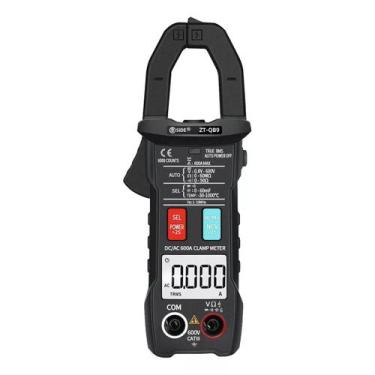 Imagem de Alicate Amperímetro ZT-BQ9 600A Medidor Digital - ENG Automação