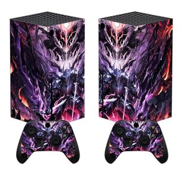 Imagem de PlayVital Evil Knight Custom Vinyl Skins for Xbox Core Wireless Controller, Wrap Decal Cover Stickers for Xbox Series X Console Controller