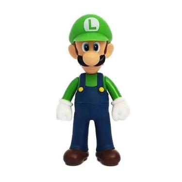 Imagem de Boneco Personagem de Videogame Super Mario Odyssey - Genérica, Luigi