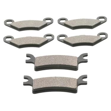 Imagem de ZHENGHE Pastilhas de freio dianteiras e traseiras para Polaris Sportsman 400 450 500 600 700 800 Trail Blazer 250 330 Magnum 325 330 500 Scrambler 400 500 Trail Blazer 250 330 Trail Boss 330 Xpedition