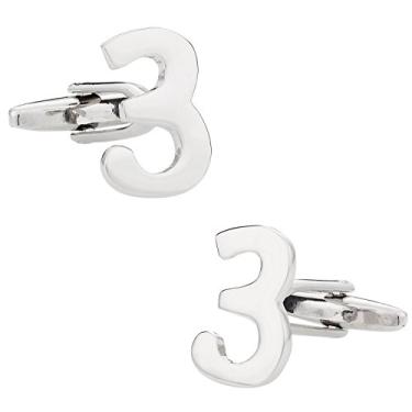 Imagem de Abotoaduras com caixa de apresentação Cuff-Daddy Number 3