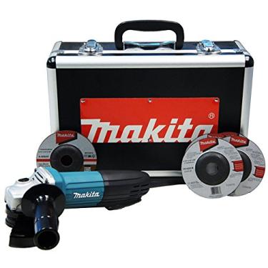 Imagem de Esmerilhadeira Angular 4-1/2 Pol. 720W 110V com 5 Discos e Maleta-MAKITA-GA4534KX