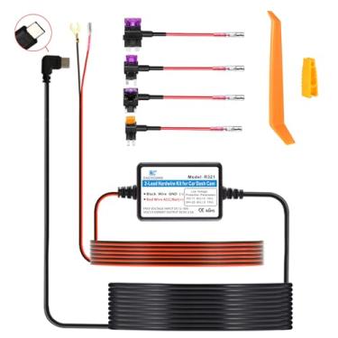 Imagem de DUOYOUNG Kit De Fiação Para Câmera De Painel Duoyong Converte 12 V-24 V Para 5 V Tipo C Usb Kit De Fiação Para Câmera De Painel, Adicione Um Circuito De Fusíveis, Proteção Contra Baixa Tensão (11,5