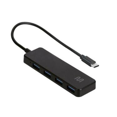 Imagem de Hub usb tipo c 4 portas usb 3.0 - ac445 - MULTI