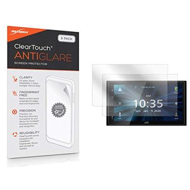 Imagem de Película protetora de tela JVC KW-M560BT, BoxWave [ClearTouch Anti-Glare (pacote com 2)] película fosca anti-impressão digital para JVC KW-M560BT