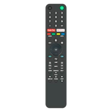 Imagem de AULCMEET RMF-TX500B RMFTX500B Sub RMF-TX500U RMF-TX310 Novo controle remoto de voz de substituição adequado para Sony TV XBR55X950G/A XBR-55X950G/A XBR55X950GA XBR-55X950GA XBR55X950H XBR-55X95XBR