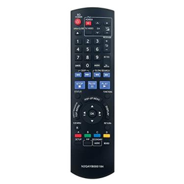 Imagem de Allimity Controle remoto substituído N2QAYB000184 adequado para Panasonic Blu-Ray Player DMP-BD55, DMP-BD50, BD35