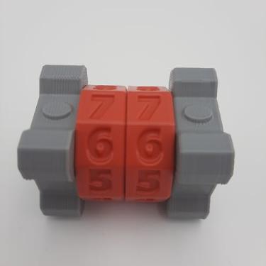 Imagem de HERO Creations Life Counter 2 Rings Gray Ends Card Games, Gloomhaven, Board Game, Roleplaying Game, Gamer Gift, RPG, Life Counter Points, D&D, DND, Pathfinder, War Gaming