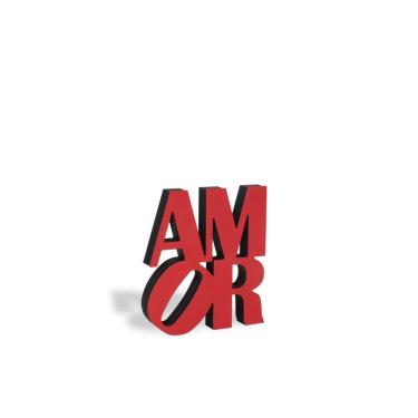 Imagem de Escultura De Mesa Amor Vermelho