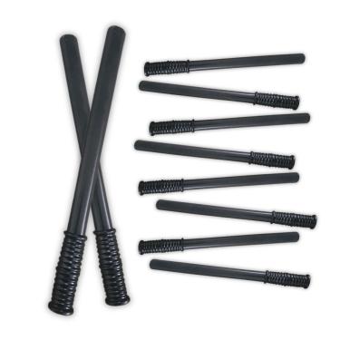 Imagem de Kit 10 Cassetete Policial De Plástico Para Fantasias - 40cm