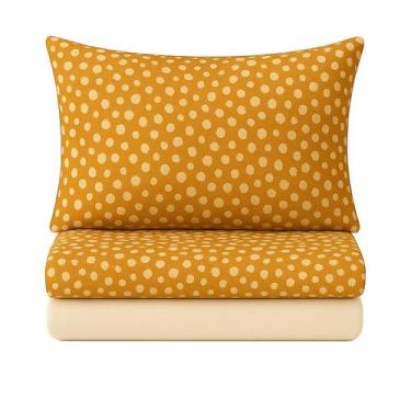 Imagem de Jogo de Lençol Cama Solteiro C/Elástico Percal - Callandra, E