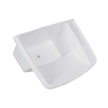 Imagem de Tanque Plástico 23 Litros Branco Metasul - Polipropileno Anti-UV - Vál