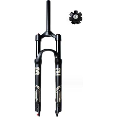 Imagem de 29 27.5 26 Mtb Air Suspension Garfo Liga De Alumínio Liberação Rápida 140mm Viagem 1-1/2 Para 1.5-2.45 Pneus Xc Am Fr Bicicleta Ciclismo, Straight Manual Lock, 29inch