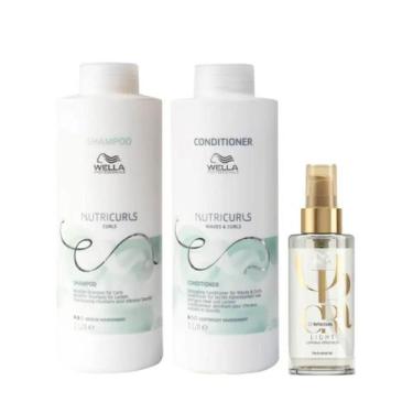 Imagem de Kit Wella Professionals Nutricurls Light Reflections (3 Produtos)