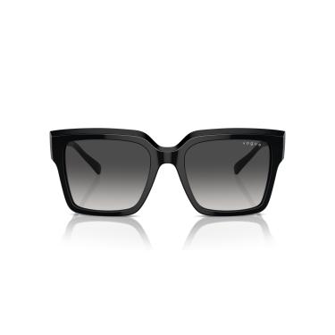 Imagem de Óculos de Sol Vogue Eyewear 0VO5553S W44/8G Tam 54 / Preto - Lentes Cinza Gradiente