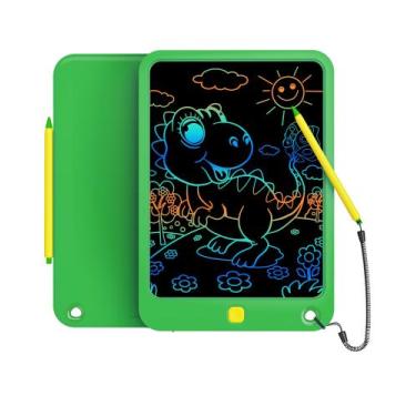 Imagem de Tablet de escrita LCD Kikapabi de 10 polegadas com cordão para criança
